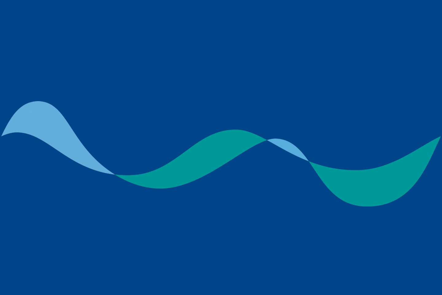 Banner showing London Gatwick brand flow line over dark blue background